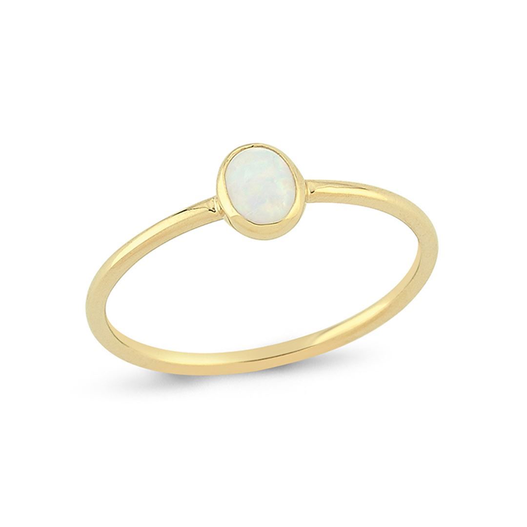 Mini Opal Altın Yüzük PI0183