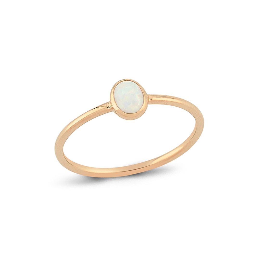 Mini Opal Altın Yüzük PI0183