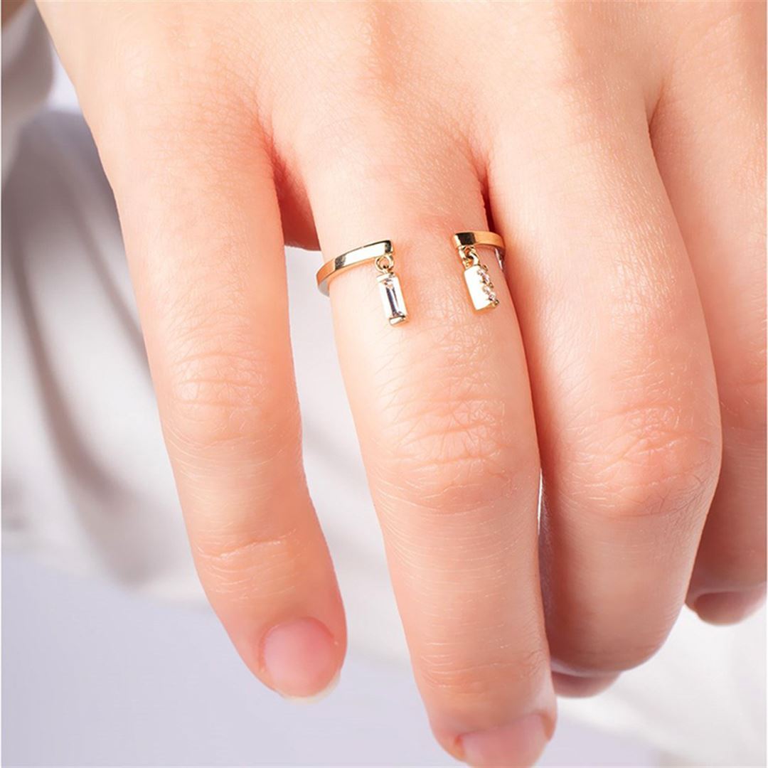 Cabaret Baget Sallantılı Altın Yüzük PI0186