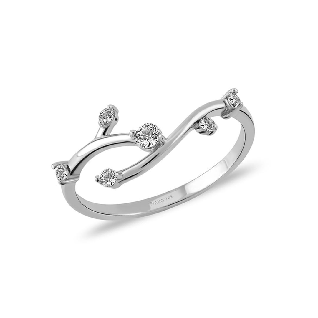 Cabaret Mini Sarmaşık Altın Yüzük PI0195