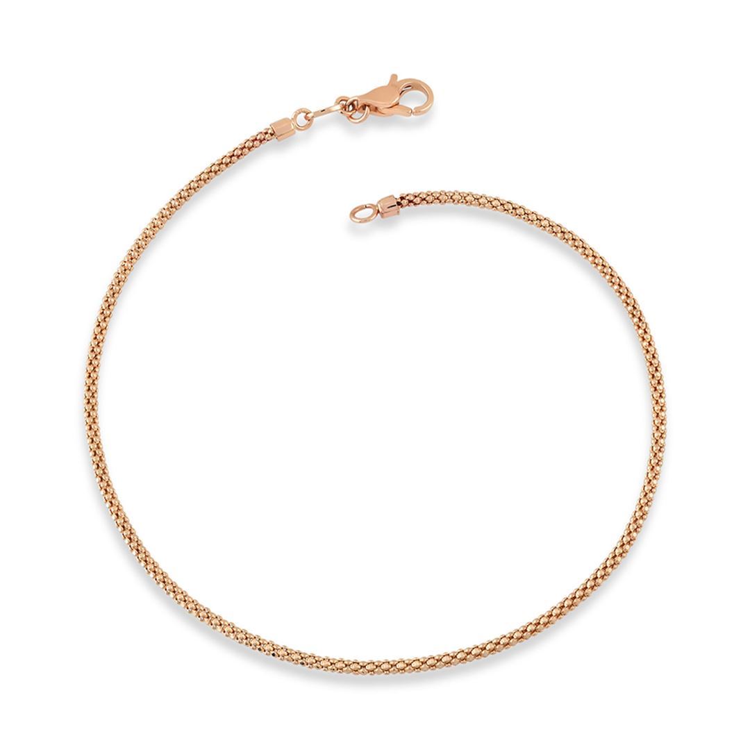 Popcorn Zincir Altın Bileklik PI0144