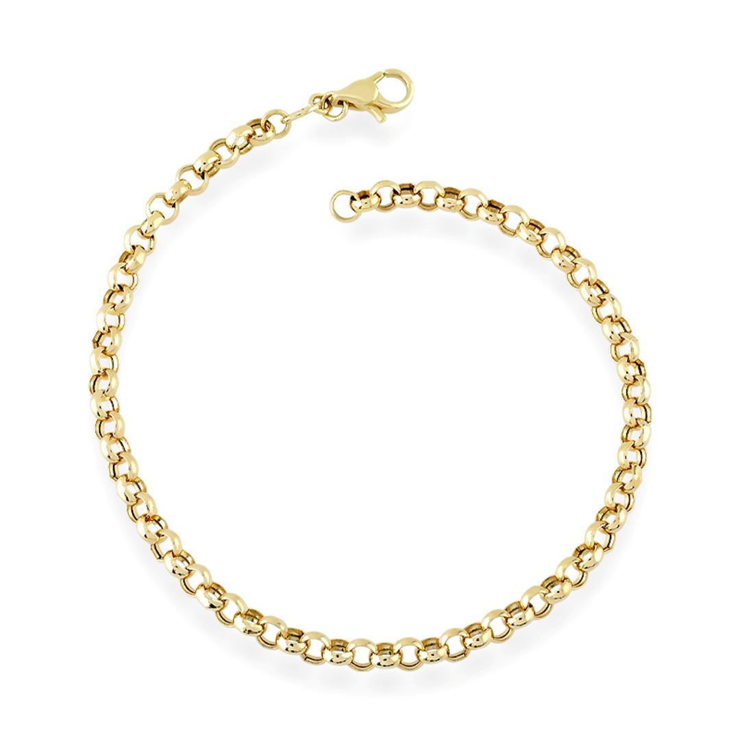 Doç Altın Zincir Altın Bileklik PI0143