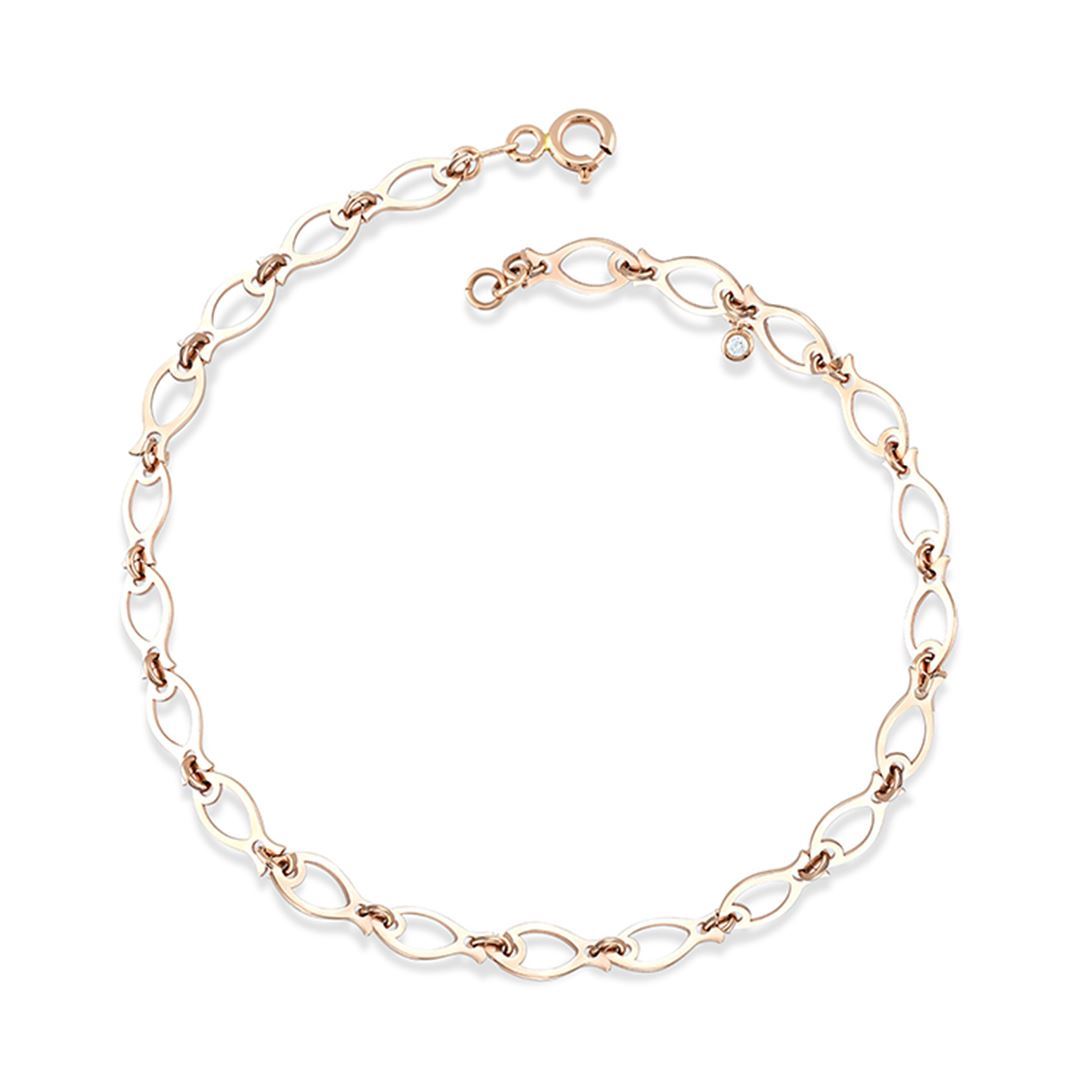 Cabaret Balık Altın Bileklik PI0138