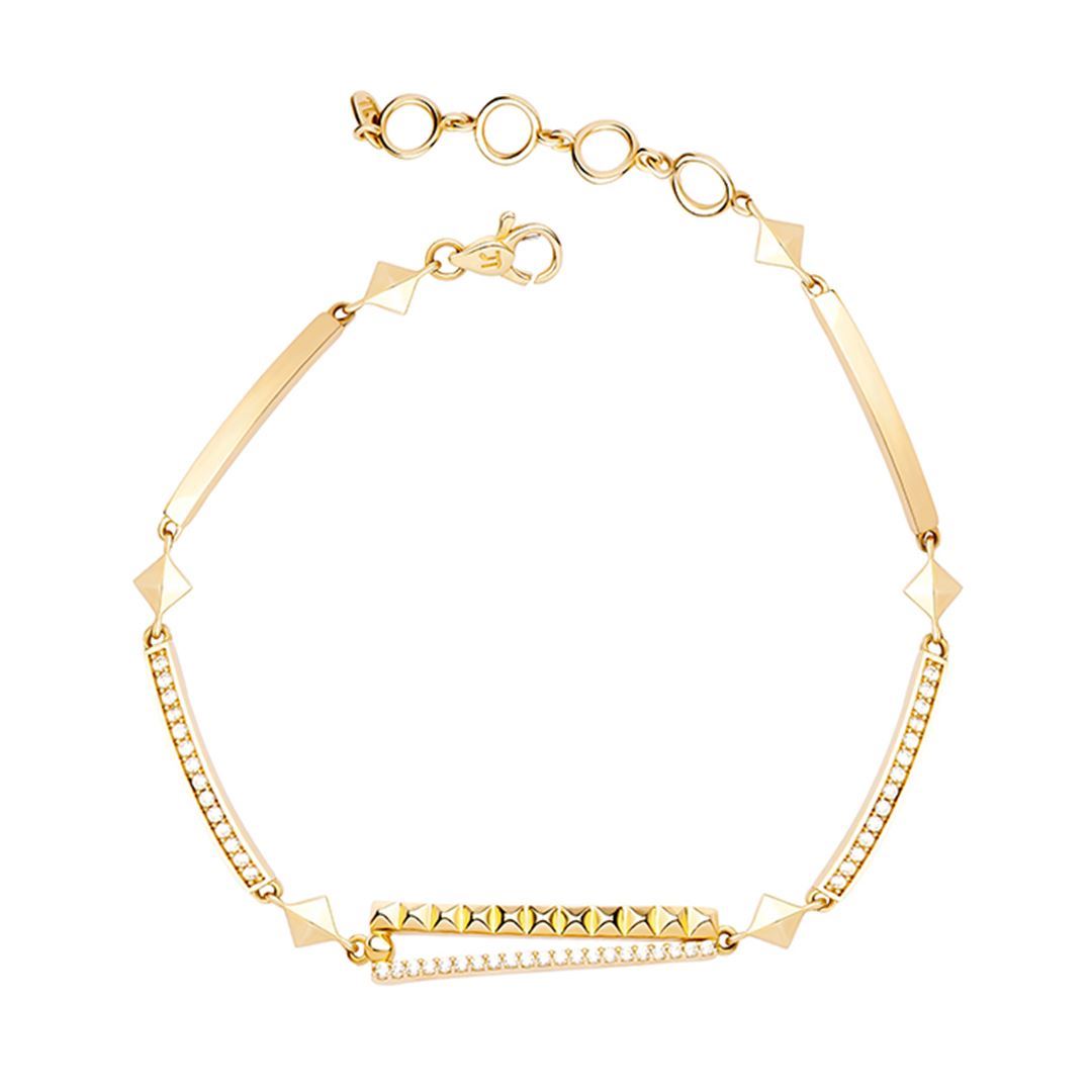 Fashion Piano Altın Bileklik PI0135