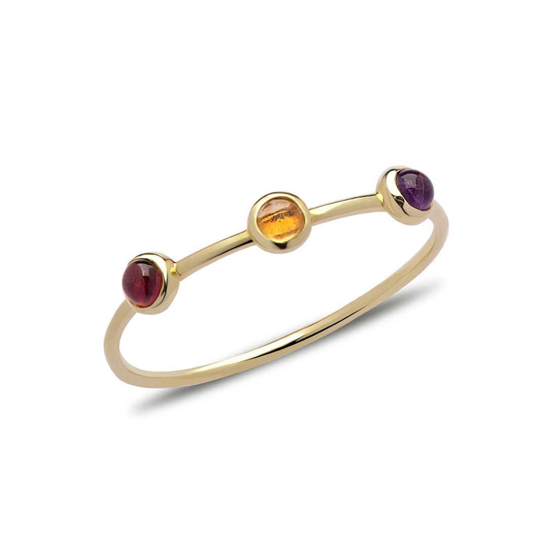 Candy Üçlü Turmalin Yüzük PI0207