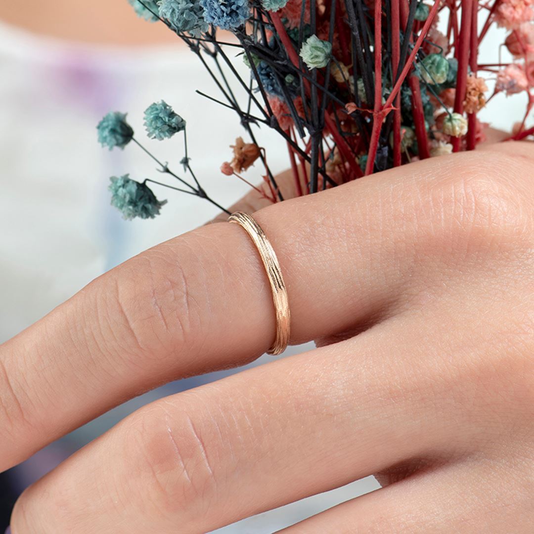 Cabaret Wooden Altın Yüzük PI0212