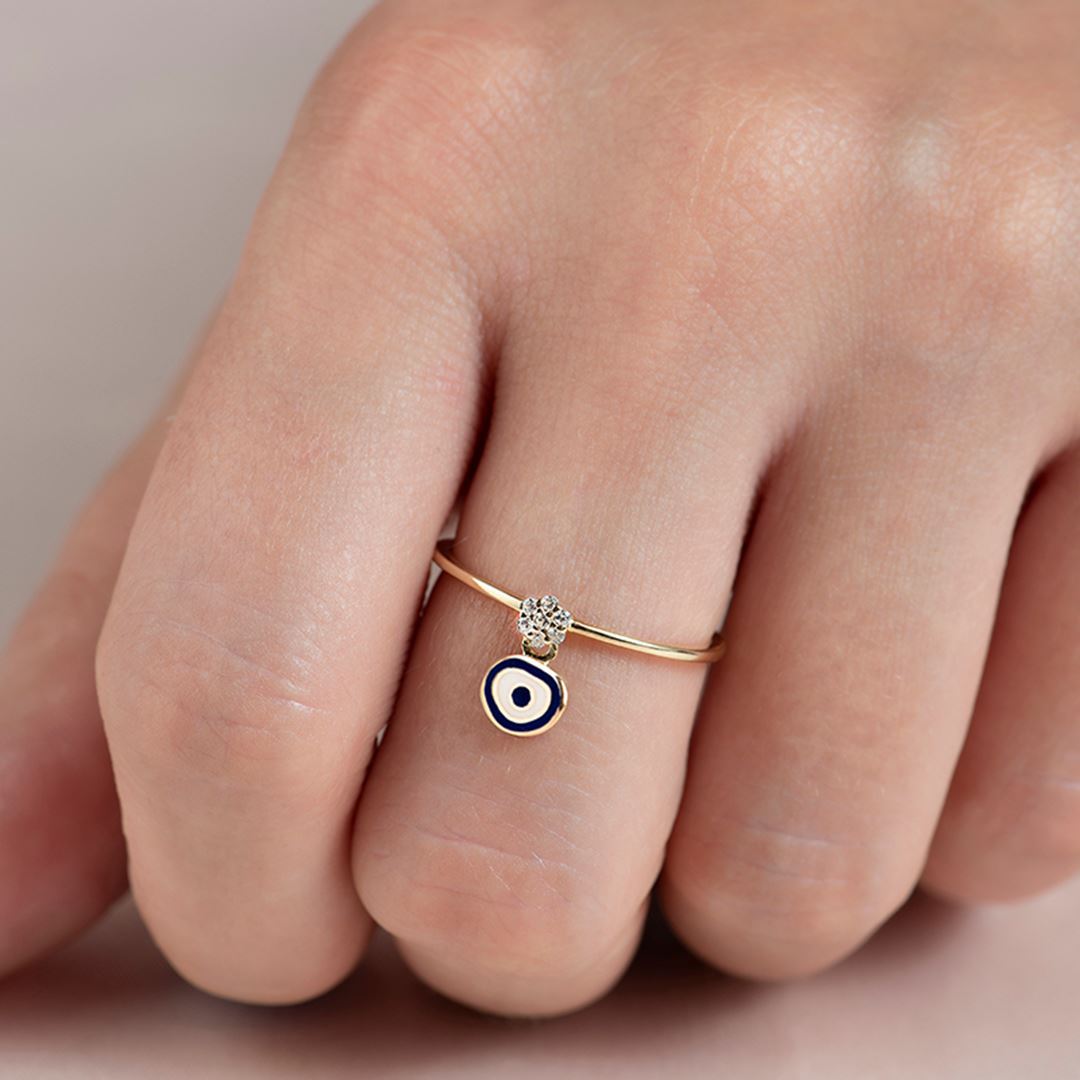 Cabaret Nazar Altın Yüzük PI0220