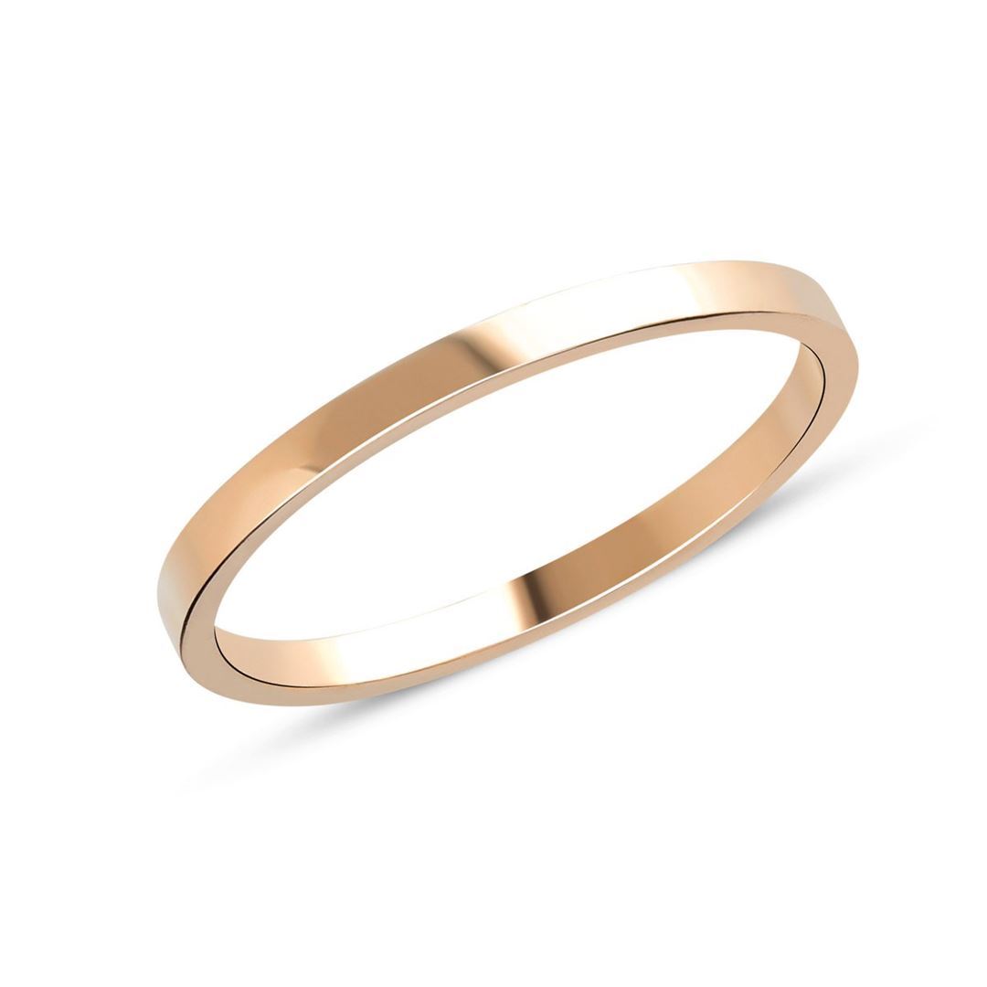 Köşeli Tel Altın Yüzük PI0235