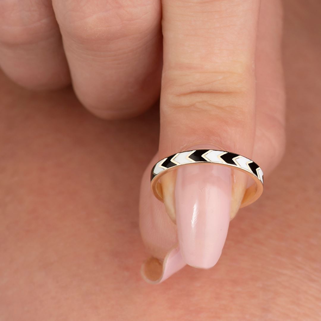 Octave Way Mineli Altın Yüzük PI0242