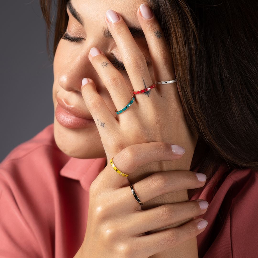 Dot Mine Altın Yüzük PI0245