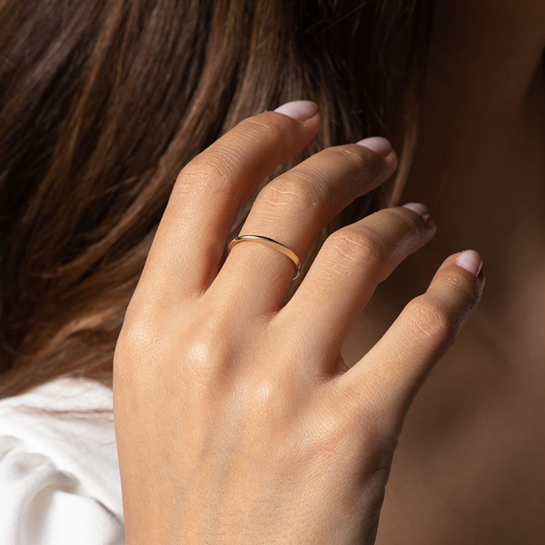 Rhythm Twist Altın Yüzük PI0253