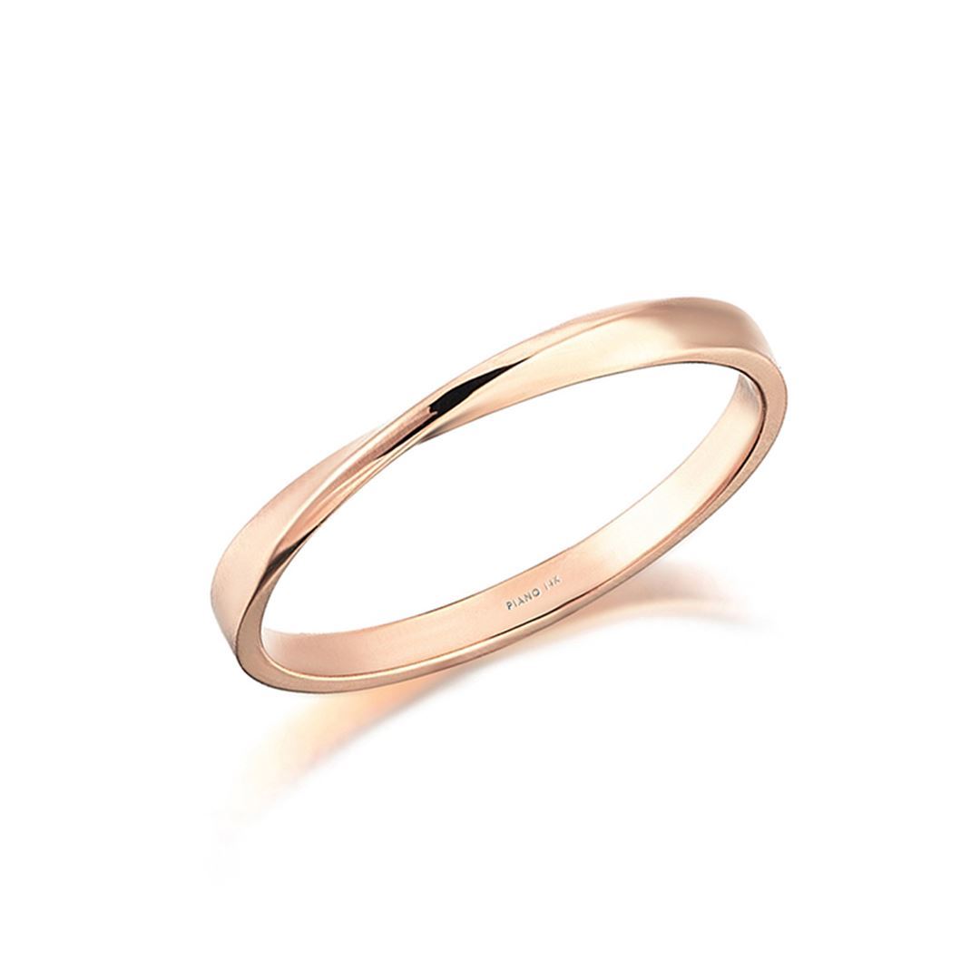 Rhythm Twist Altın Yüzük PI0253