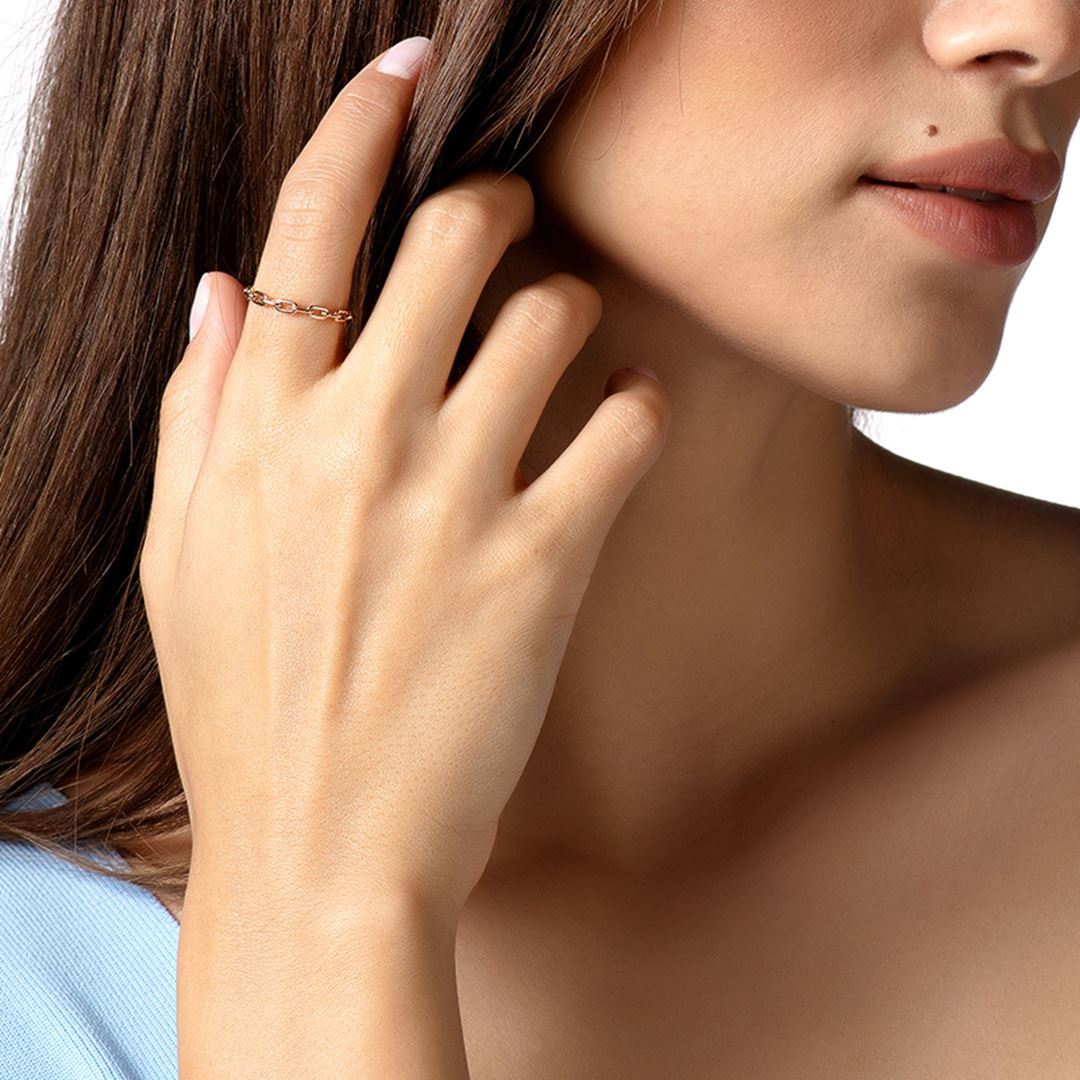 Rhythm Zincir Altın Yüzük PI0255