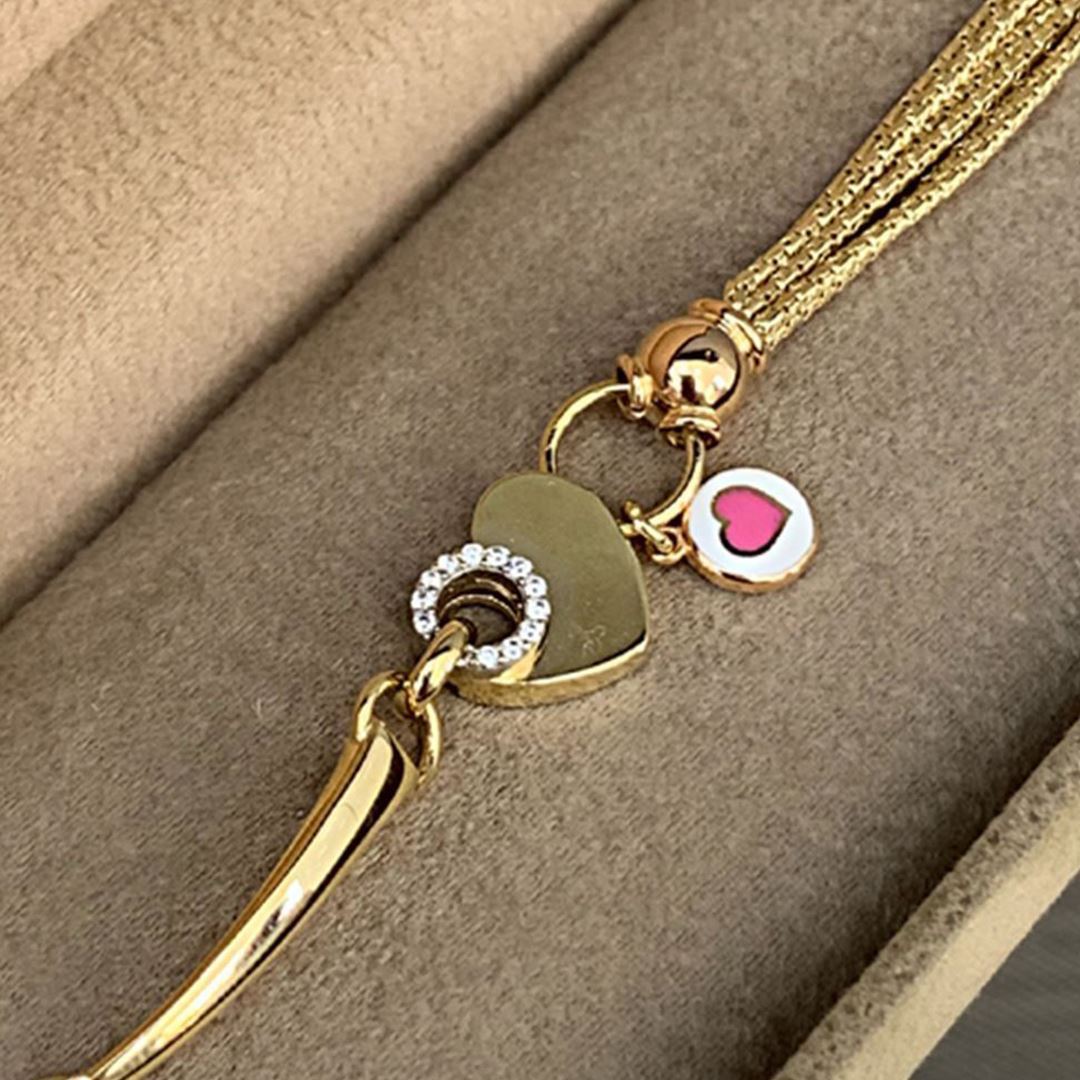 İtalyan Kalpli Bileklik BL0109