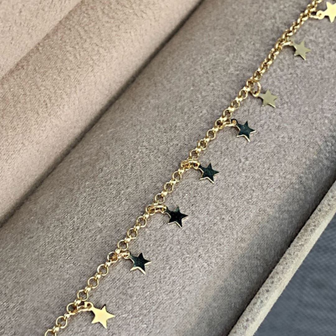 Yıldızlı Pullu Bileklik BL0084