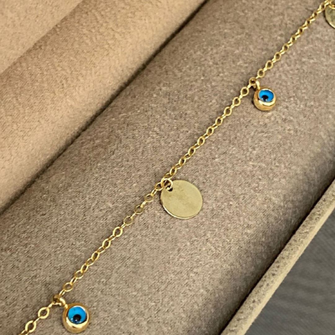 Pullu Nazar Gözlü Bileklik BL0082