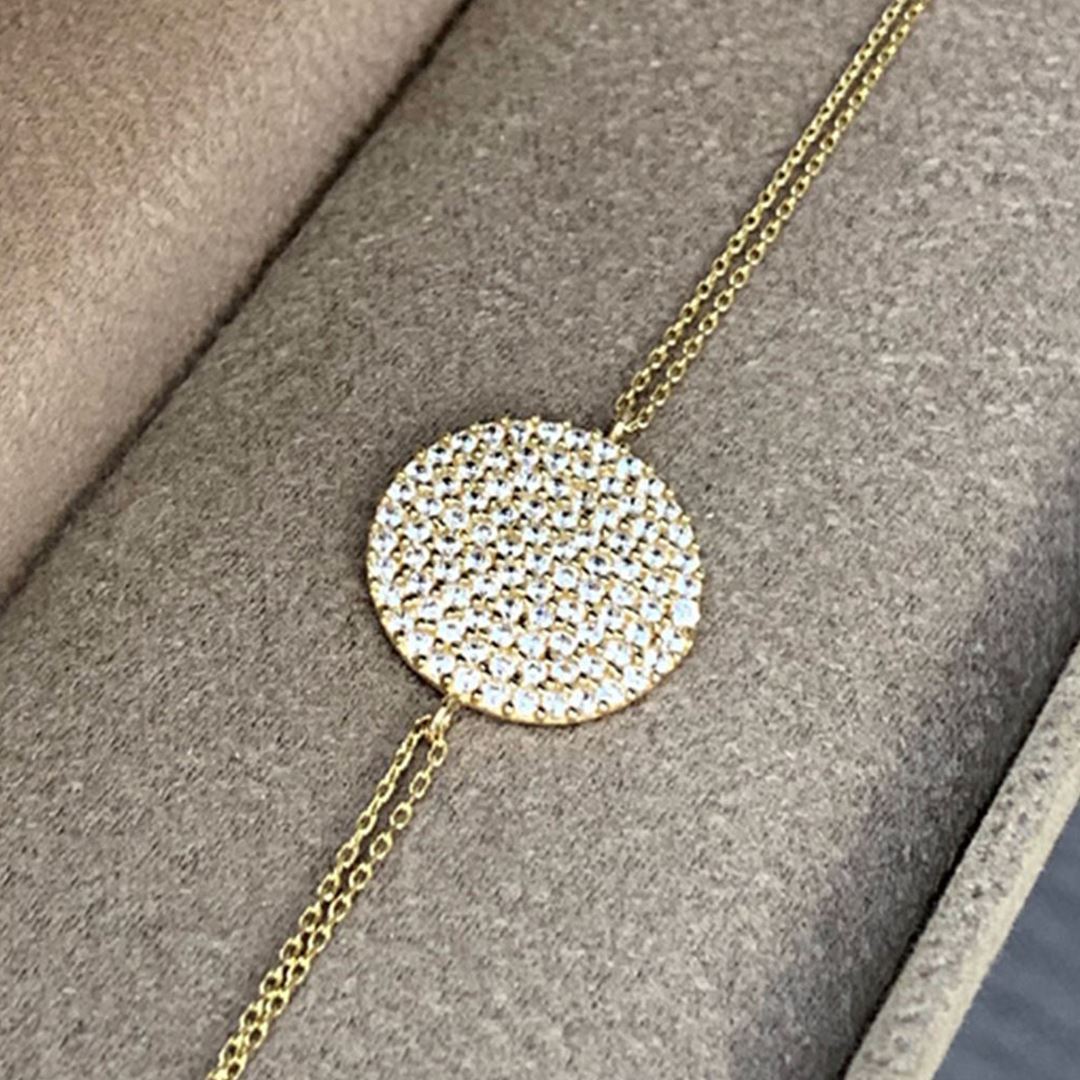 İnce Taşlı Bileklik BL0044