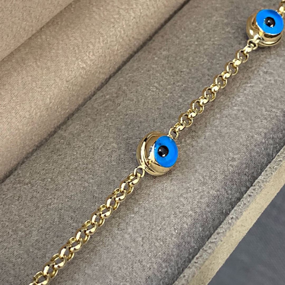 Dört Gözlü Nazar Bileklik BL0007