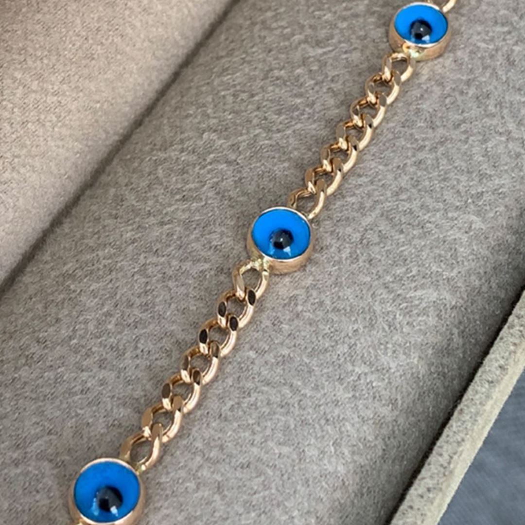 Taşlı Altın Bileklik BL0221