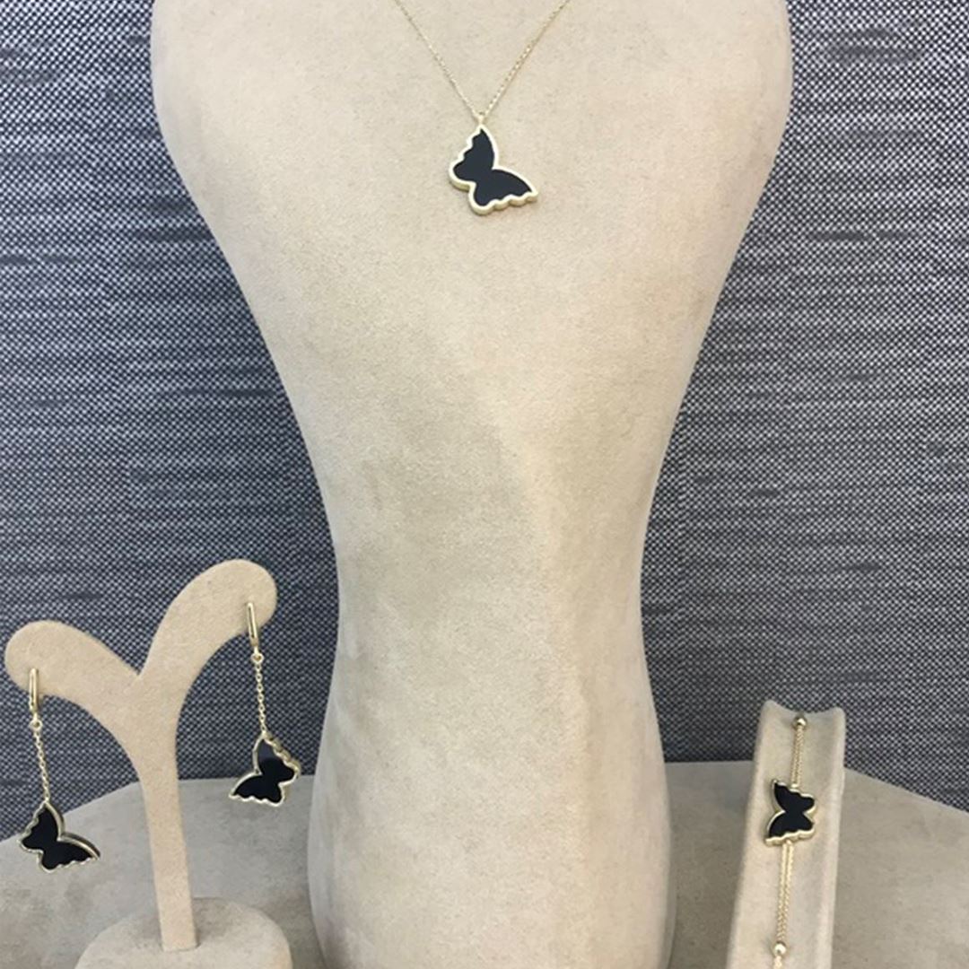 Onix Taşlı Kelebek Bileklik Y00683