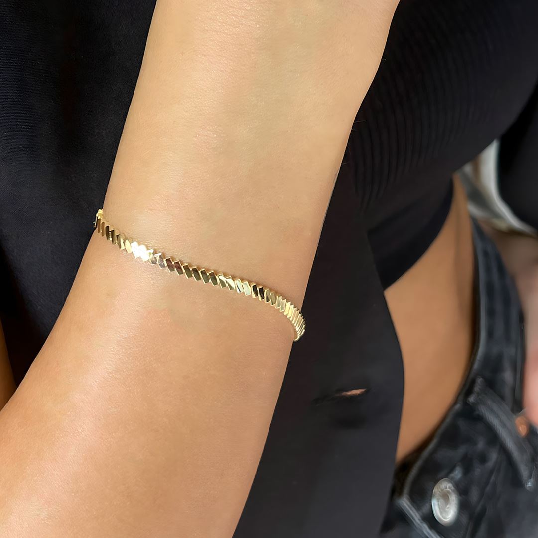 Mini Dikdörtgen Bileklik A0038