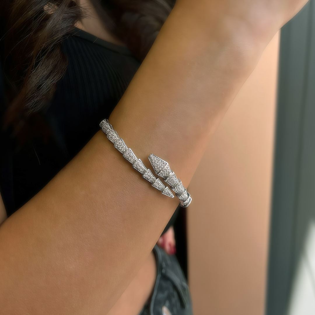 İthal Yılan Altın Bilezik A0029