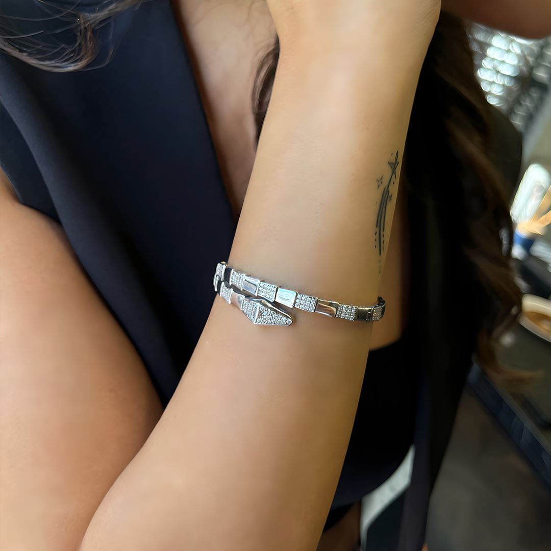 İthal Altın Yılan Bilezik A0013