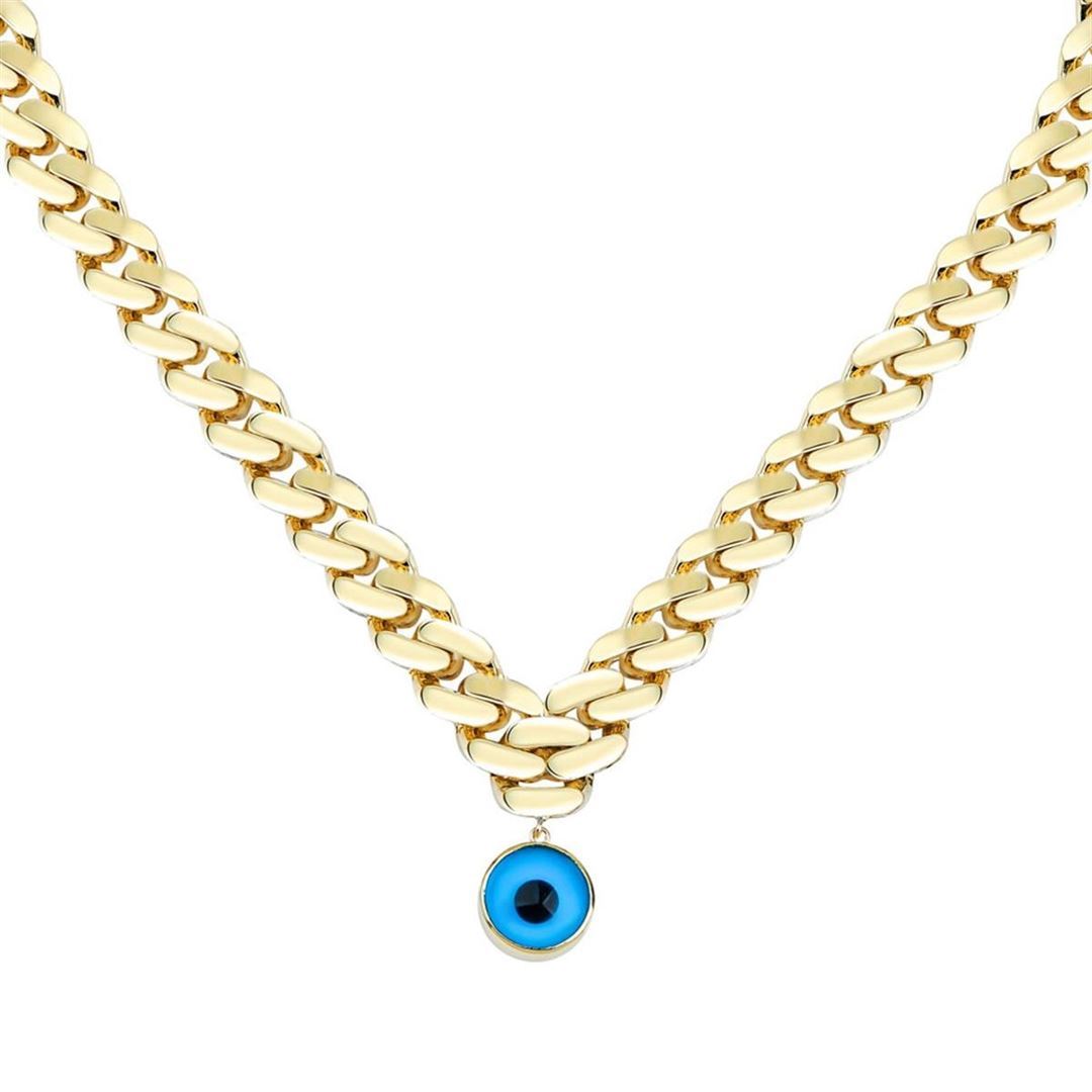 Altın Göz Bebeğim Kolye CA0050