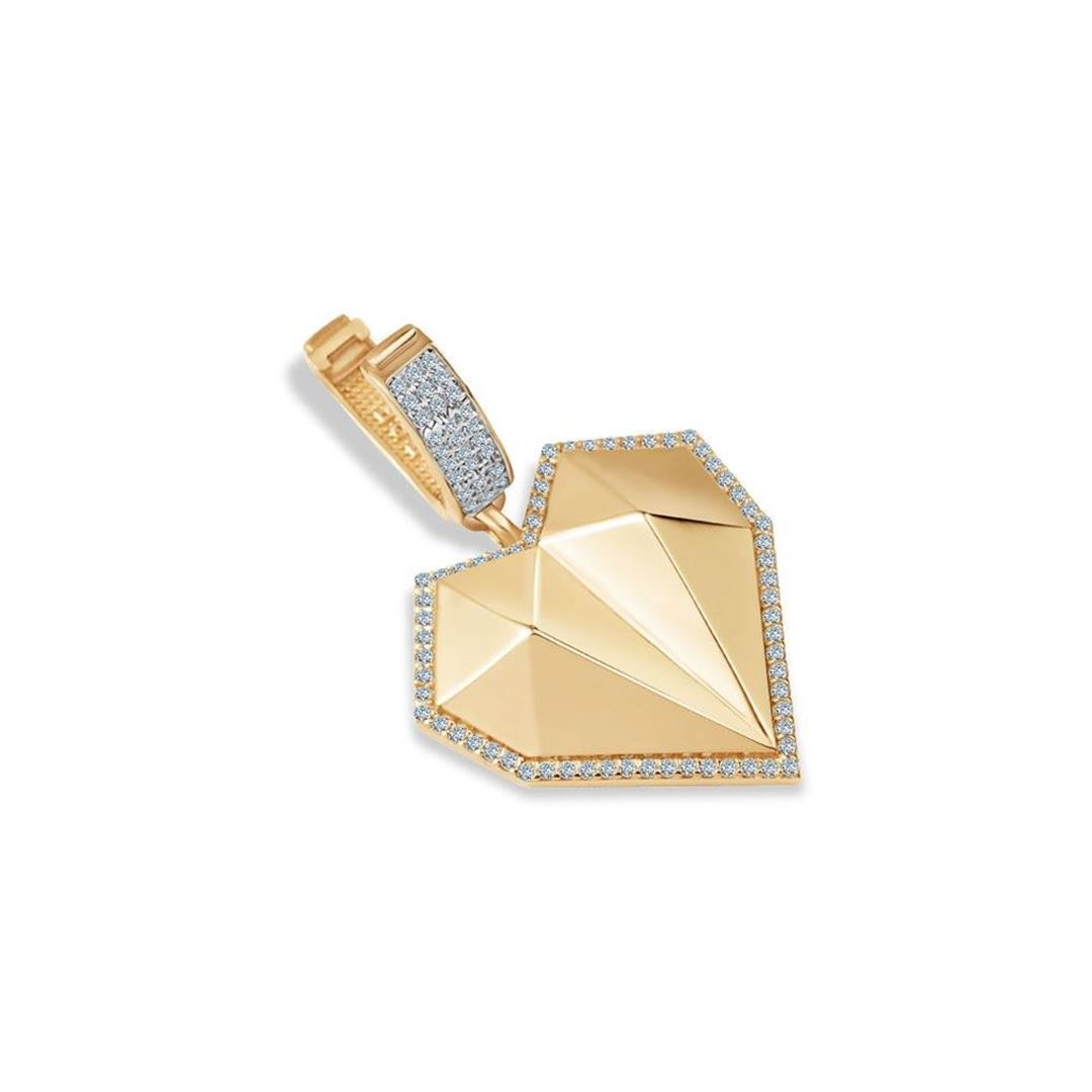 Taşlı Kalp Charm CA0023