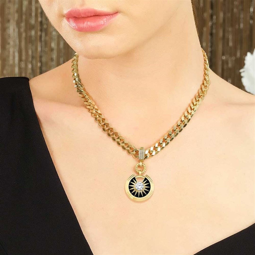 Taşlı Yıldız Kolye Ucu Charm CA0028