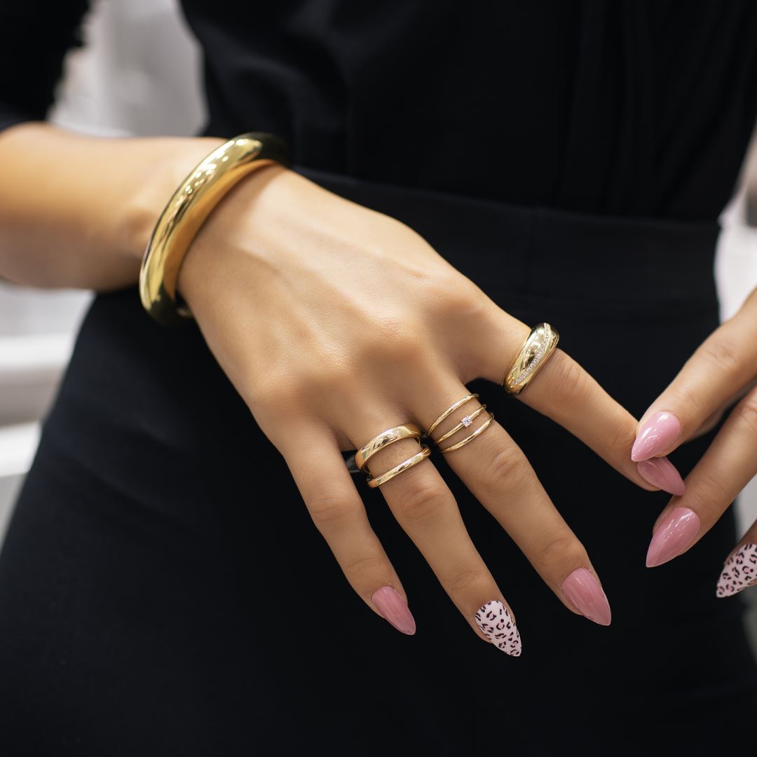 Çiftli İthal Yüzük Y01052