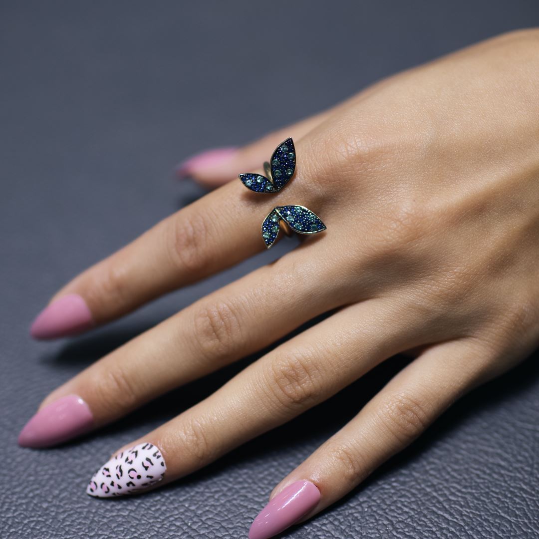 İthal Kelebek Yüzük Y01064