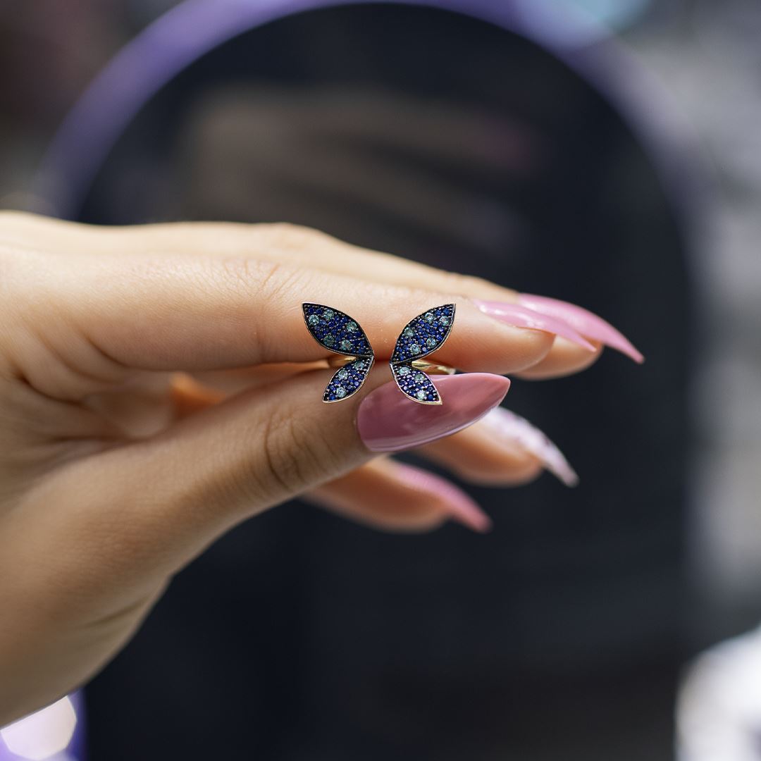 İthal Kelebek Yüzük Y01064