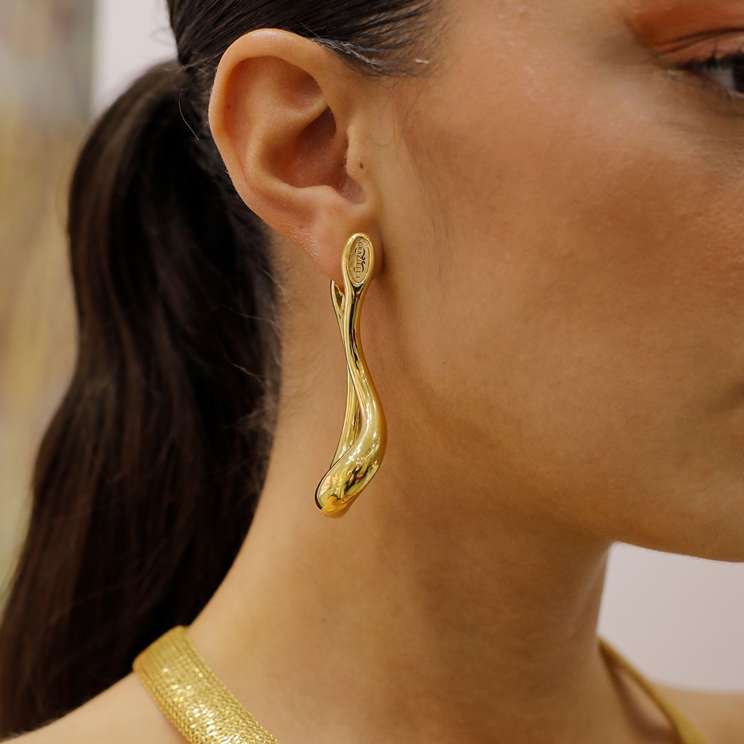 İthal Altın Küpe AA0010