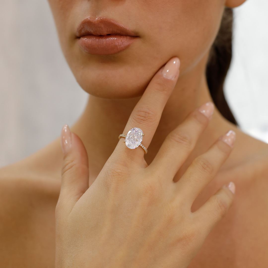 Oval Tamtur Tektaş Yüzük AA0034