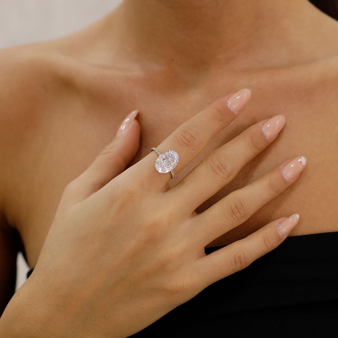 Oval Tamtur Tektaş Yüzük AA0034