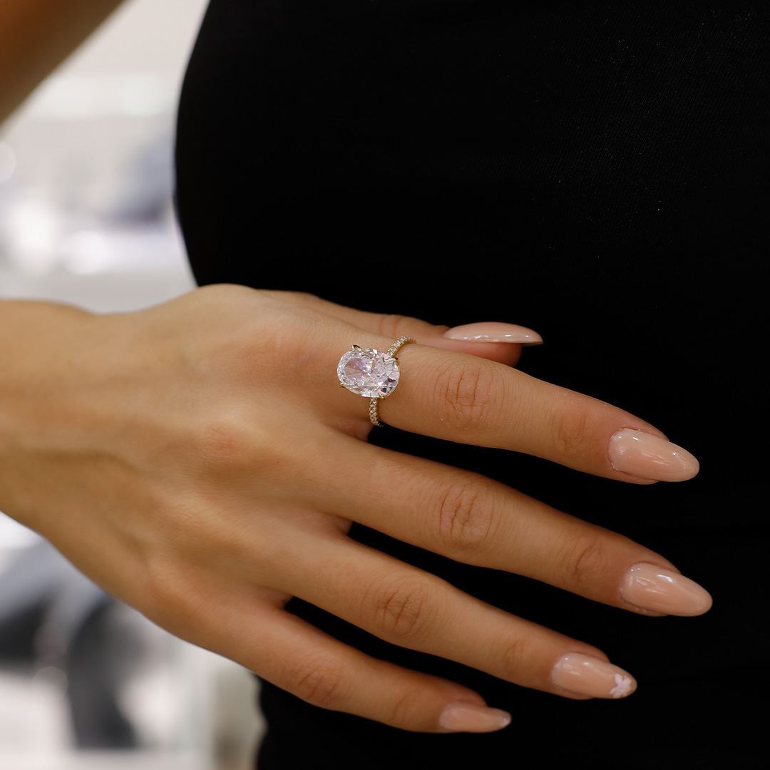 Oval Tamtur Tektaş Yüzük AA0034