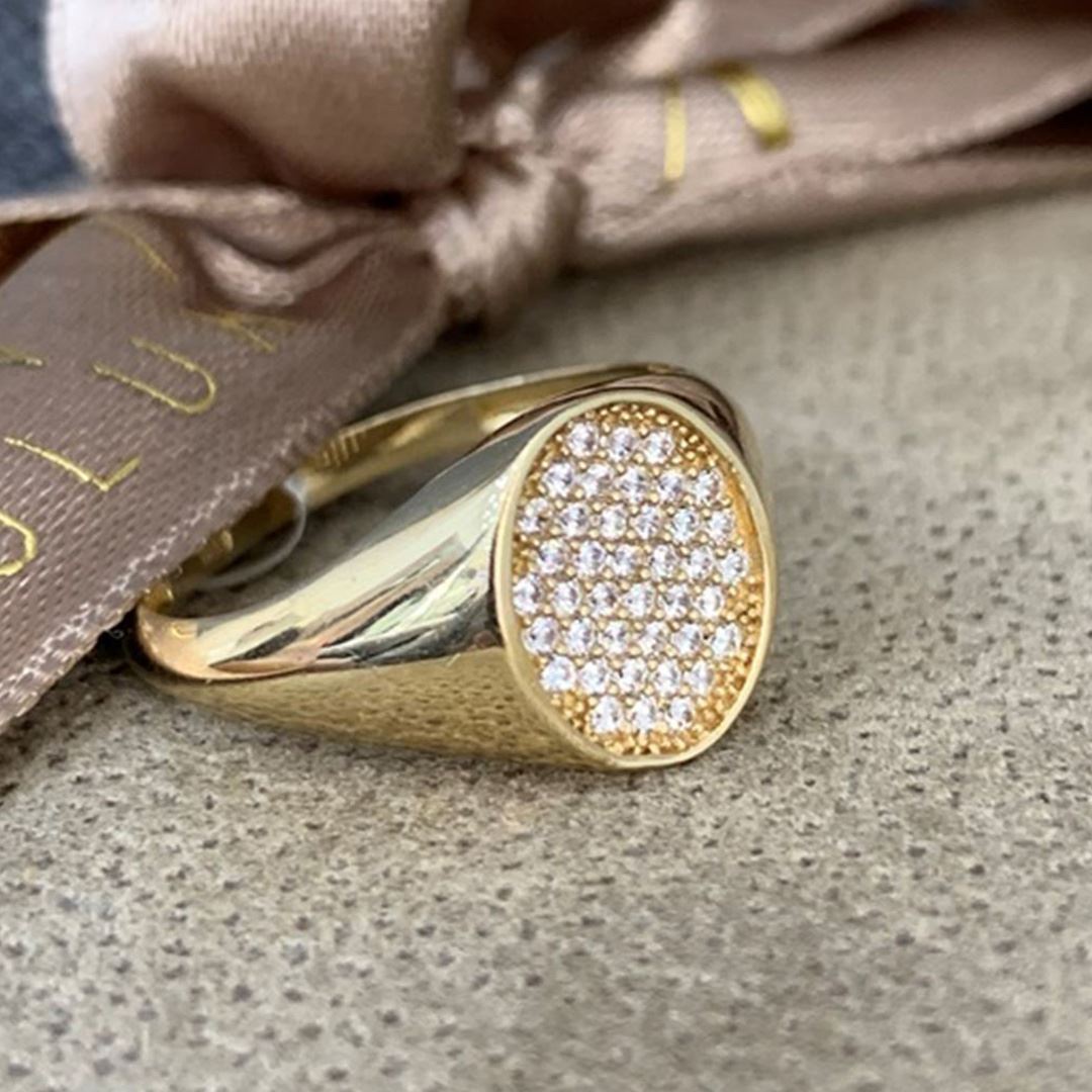 Taşlı Şovalye Yüzük Y00862