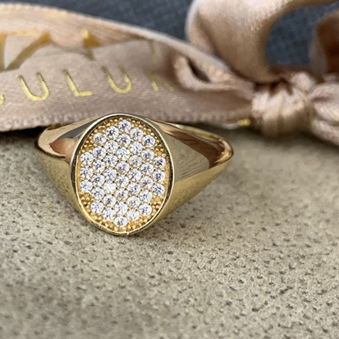 Taşlı Şovalye Yüzük Y00862