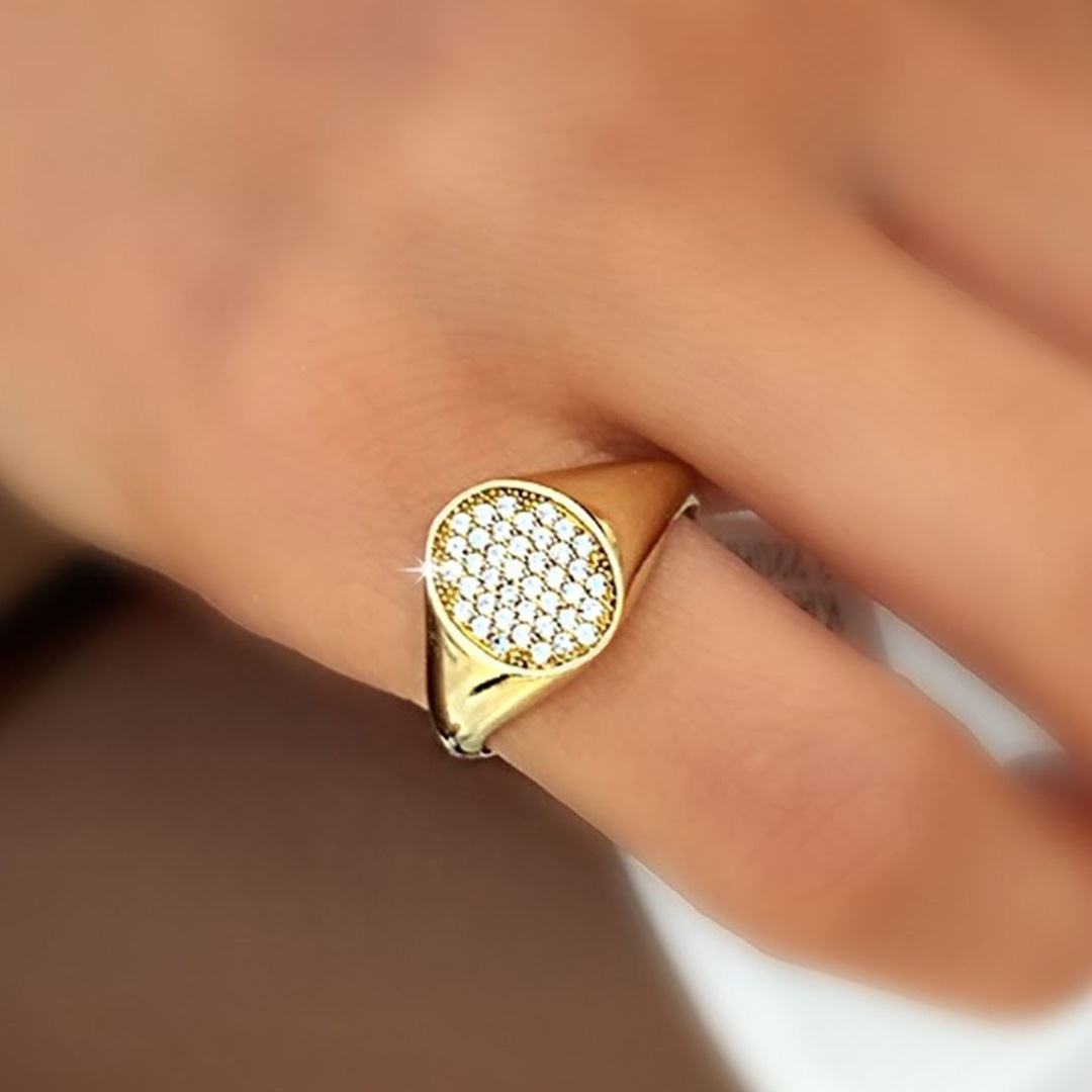 Taşlı Şovalye Yüzük Y00862