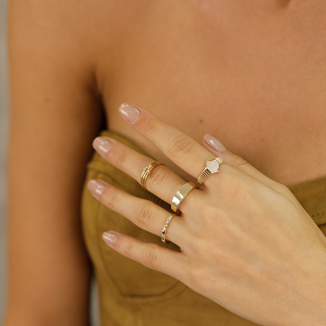 Altın Eklem Yüzüğü B0003