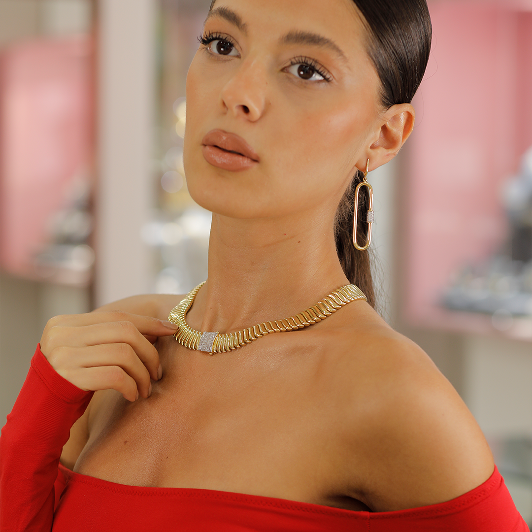 Altın Balıksırtı Gerdanlık B0005