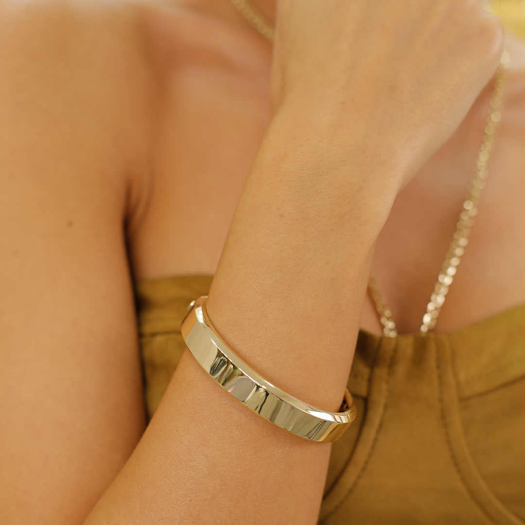 Cetaş Altın Düz Bilezik B0015