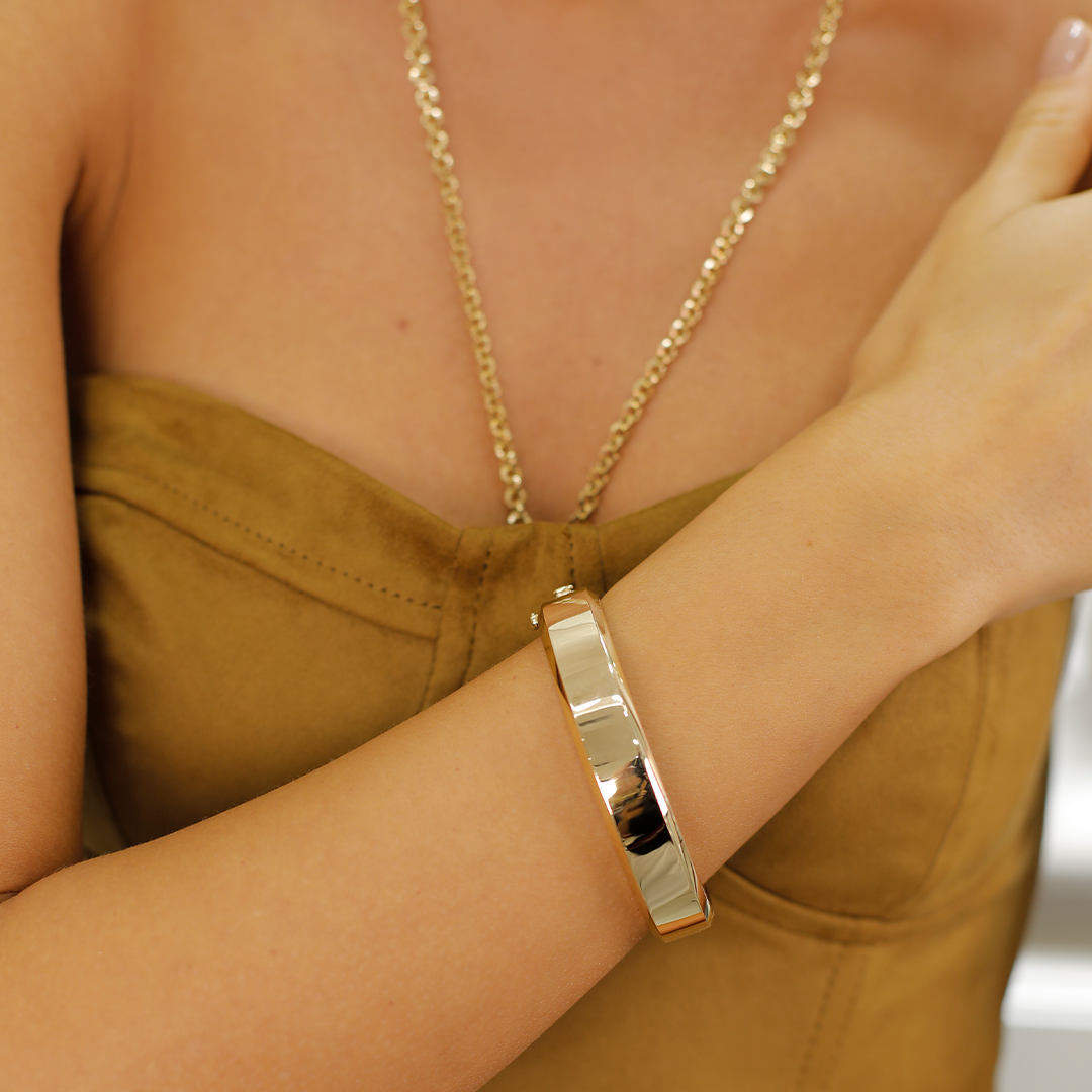 Cetaş Altın Düz Bilezik B0015