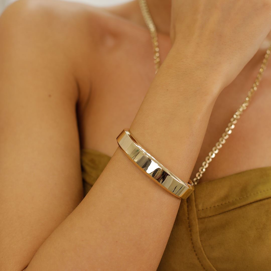 Cetaş Altın Düz Bilezik B0015