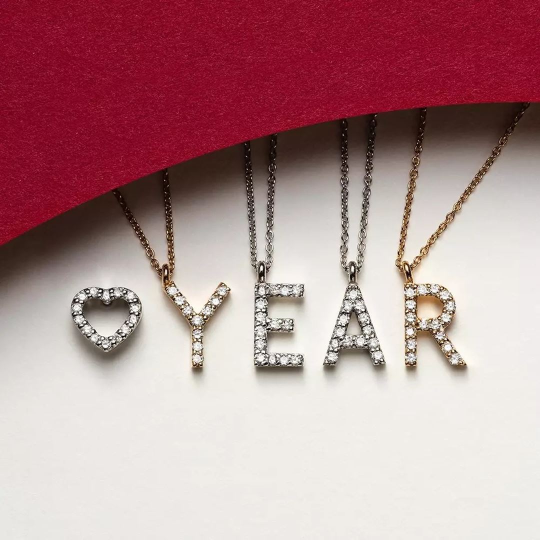 White Heart Pırlanta Taşlı Beyaz Altın Piercing