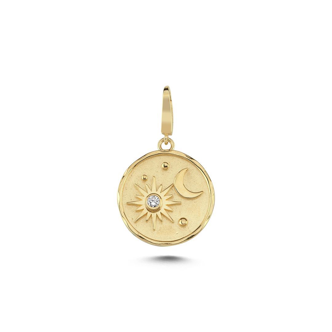 Beyaz Taşlı Vintage Charm